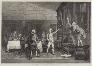 Charles Surface selger sine forfedres portretter